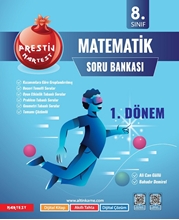 8. Sınıf 1. Dönem Prestij Matematik Soru Bankası  (kampanyalı)