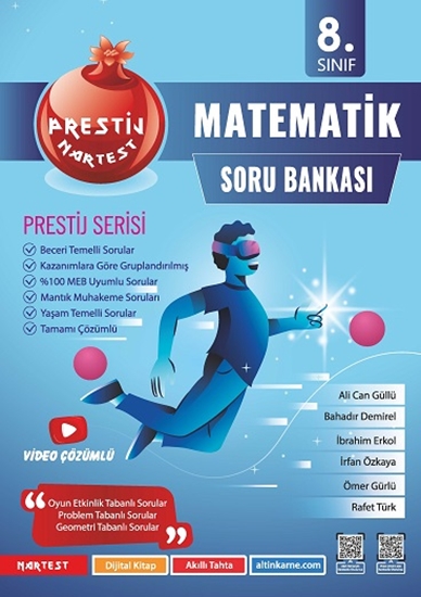 8. Sınıf Prestij Matematik Soru Bankası