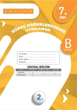 Omage 7. Sınıf Süreç Değerlendirme Aralık B Say Kod 241208